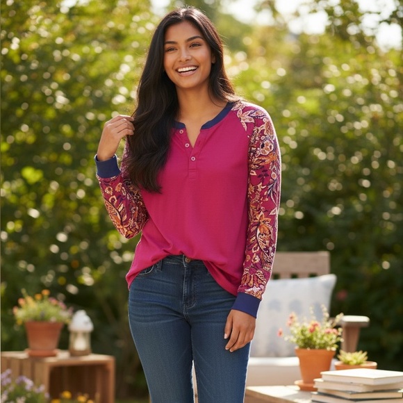 LuLaRoe Tops - Lularoe Long Sleeve Tee Shirt, sz M